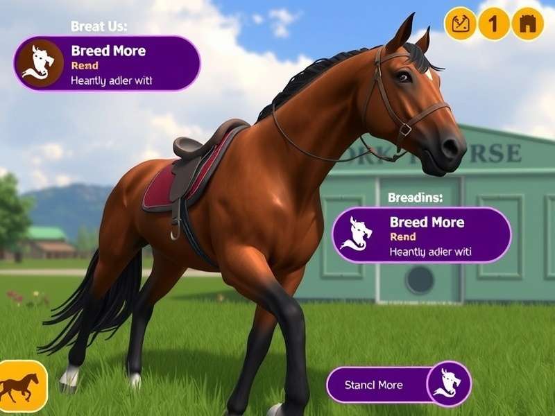 Honored Horse Riders Select breeding interface